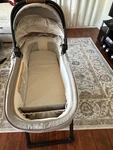 Nuna Demi Next Bassinet + Stand - Hazelwood New. Fixed Price $306.28.