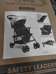 New In Box Delta Children Cx Rider Flat Fold Stroller. Fixed Price $66.60.