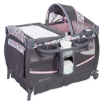 Baby Trend Deluxe Ii Nursery Center Playard Crib With Bassinet, Bluebell. Fixed Price $182.99.