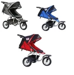 Bebelove Deluxe Single Jogging Stroller With Front Swivel Black Friday Sale. Fixed Price $250.00.