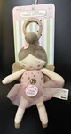 Dream Gro Lullaby Travel Soother With Stroller Hook Pink & Gold Ballerina Plush. Fixed Price $20.00.