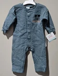 Disney Baby Mickey Mouse Embroidered & Textured Pale Blue Bodysuit -- Newborn. Fixed Price $8.80.