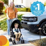 Bright Starts Ford Bronco Highgear Stroller - Area 51 Blue/green. Fixed Price $73.51.