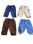 Garanimals Baby Pants Bundle 3-6 Months Denim Khaki Brown Pull Jogger 4PC Lot. Fixed Price $19.88.
