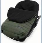 Infant Car Seat Footmuff Weather Resistant Bunting Bag Dark Green Little Unicorn. Fixed Price $28.00.
