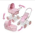 Badger Toys 3-IN-1 Doll Pran, Carrier, And Stroller *new Box*. Fixed Price $50.00.