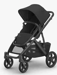 Uppababy Vista V3 Stroller Jake Charcoal Carbon Frame Black Leather. Fixed Price $688.88.
