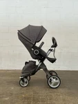Stokke Xplory Black Melange Standard Single Seat Stroller. Fixed Price $199.99.