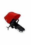 Bugaboo Runner Seat - Black/red Stroller, New. Fixed Price $229.10.