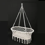 Baby Hammock Swing Foldable Portable Cradle Natural Woven Basket Bed. Fixed Price $81.00.