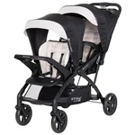 Sit N' Stand Tandem Double Stroller With Safety Harness & Storage - Modern Khaki. Fixed Price $349.99.