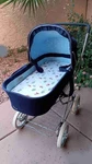 Vintage Swedish Emmaljunga S-280 22 Pram Carriage Baby Stroller Bassinet & Seat. Fixed Price $269.00.