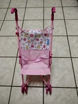 New Stroller Toy Folding Pink 22IN Tall Babydoll Mommy Pretend Play 3+. Fixed Price $11.95.