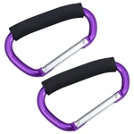 Jialeey Strong Large Durable Buggy Carabiner Stroller Hooks Mummy Clip Pram P.... Fixed Price $13.23.