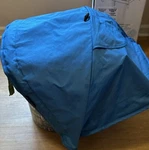 Baby Trend Stealth Jogger Single Stroller Canopy Aqua Blue. Fixed Price $24.00.