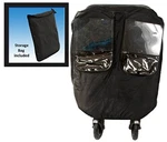 Comfy Baby Universial Deluxe Twin Stroller Weather Protector, Black. Fixed Price $59.99.