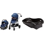 Zelia Luxe 5-IN-1 Travel System & Mico 30 Car Seat Base, Black. Fixed Price $1082.99.