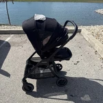 Nuna Triv Blk/white Compact Infant - Baby Stroller Up To 50LBS Immaculate. Fixed Price $299.00.