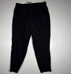 Eddie Bauer Nylon Joggers Women 16 Black Outdoor Hiking Travel Lightweight. Fixed Price $14.00.