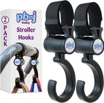 Pbnj Baby Stroller Hooks Organizer Clip Travel Se Shopping Diaper Bags. Fixed Price $12.97.