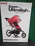 Clear Rain Cover Shield 9009 For Joovy Zoom 360 Ultralight Jogging Stroller. Fixed Price $40.00.