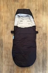 Uppababy Cozy Ganoosh Stroller Footmuff Black Fleece Lined Quilted Bunting. Fixed Price $49.99.
