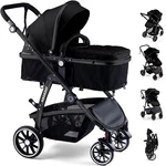 Baby Stroller, 2-IN-1 Reversible Toddler Seat With Lie-flat Mode, Foldable Infan. Fixed Price $281.99.