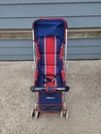 Vintage Graco Baby Stroller Folding 80'S Stroll-a-bed. Fixed Price $129.95.