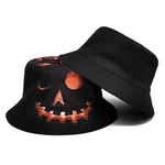 Halloween Hats Creative Cartoon Pumpkin Grimace Printed Sun-shade Fisherman. Fixed Price $19.43.