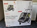 Allen Sports Deluxe 2-CHILD Bicycle Trailer & Stroller. Fixed Price $110.00.