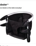 Phil And Ted's Lobster Portable High Chair Clip-on Black New. Fixed Price $47.99.