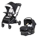 5-IN-1 Sit N' Stand Shopper Stroller & Lightweight Infant Car Seat, Modern Khaki. Fixed Price $483.99.