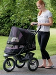 Pet Gear No-zip Double Stroller- Colors Pink-. Fixed Price $250.00.