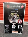 New Monbebe Maisy Deluxe Travel System, Castlepoint, Infant & Toddler, Unisex. Fixed Price $155.00.