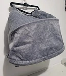 Chicco Bravo 30 Ts Single Stroller Missing Frame Canopy Hood Sunshade Gray. Fixed Price $24.00.