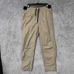 Eddie Bauer Jogger Pants Medium 31X30 Tan Black Stretch Hiking Travel Athleisure. Fixed Price $23.99.