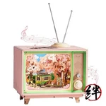 3D Wooden Puzzle Cherry Blossom Dream Journey With Electric Music Box Light. Fixed Price $92.45.
