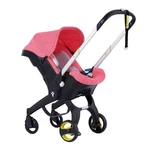 Pink Compact 4-IN-1 Baby Stroller & Car Seat Travel System For Newborns. Fixed Price $435.00.