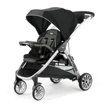 Chicco BRAVOFOR2 Standing/sitting Double Stroller - Iron (black/grey), New. Fixed Price $372.98.