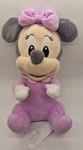 Disney Parks Plush Minnie Mouse 10" Baby Lavender Pink Sitting Stuffed Animal. Fixed Price $10.00.