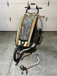Chariot Cougar CX-1 Multi-sport Bike Trailer & Jogger / Jogging Wheel Kit. Fixed Price $450.00.