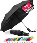 Windproof Automatic Travel Umbrella Folding Water Resistant Backpack Rain. Fixed Price $16.05.