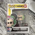 Funko Pop! Vinyl: Disney - Gamer Minnie Gamestop (exclusive) #507. Fixed Price $12.59.