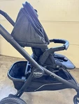 Peg Perego Team Stroller With Bassinet Onyx. Fixed Price $300.00.