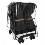 Rain Cover For Zoe Twin Double Stroller By Sasha's, Zipper Access, Maximum Co.... Fixed Price $56.19.