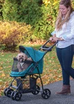 No-zip Happy Trails Lite Pet Stroller For Cats/dogs, Zipperless Entry, Easy Fold. Fixed Price $236.11.