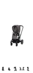 Cybex Platinum Priam Frame Seat Complete Stroller, Manhattan Grey Brand New. Fixed Price $799.00.