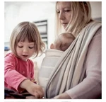 Didymos German Woven Cotton Wrap Baby Carrier Sling Wear Grey Striped 168 X 25. Fixed Price $100.00.