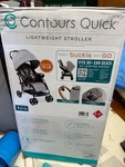 New Contours Quick Lightweight Baby Stroller Fits 30+ Carseats Upf 50+ Canopy. Fixed Price $110.00.