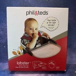Phil&teds Lobster Portable Clip-on High Chair In Red. Fixed Price $25.00.